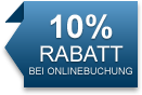 10% Rabatt bei Onlinebuchung!